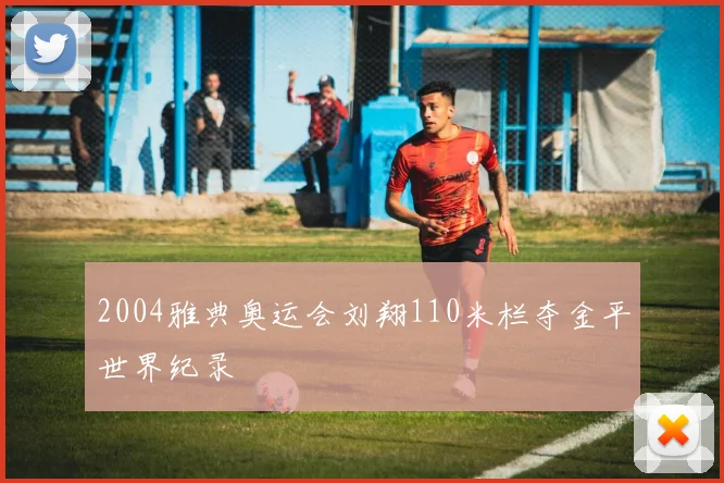 2004雅典奥运会刘翔110米栏夺金平世界纪录
